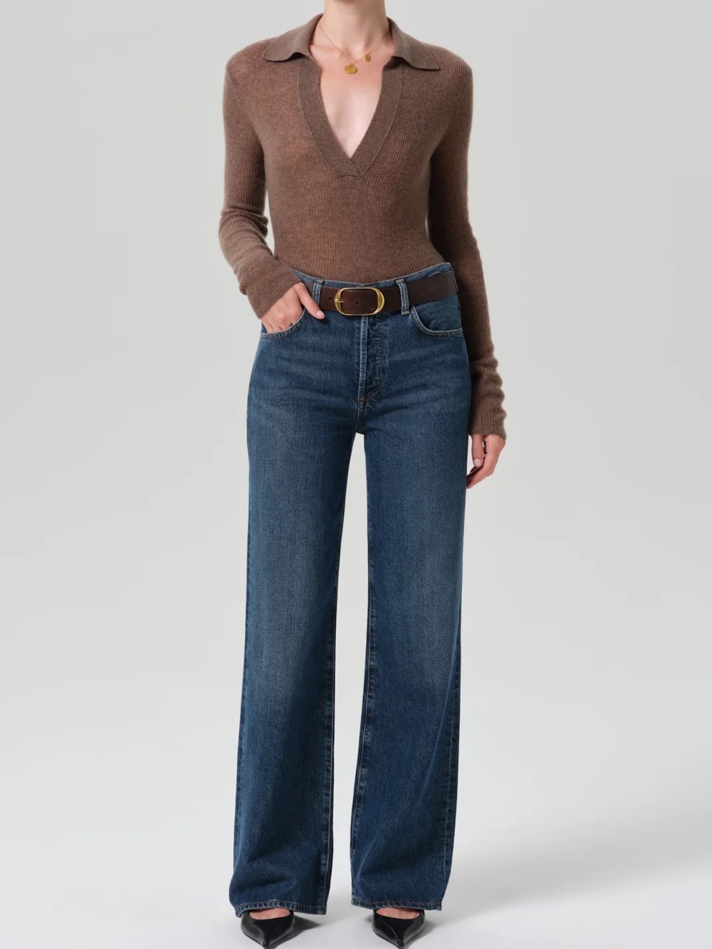 Citizens of Humanity Annina Straight Leg Jeans in Westwood 31 - Picture 3 of 10